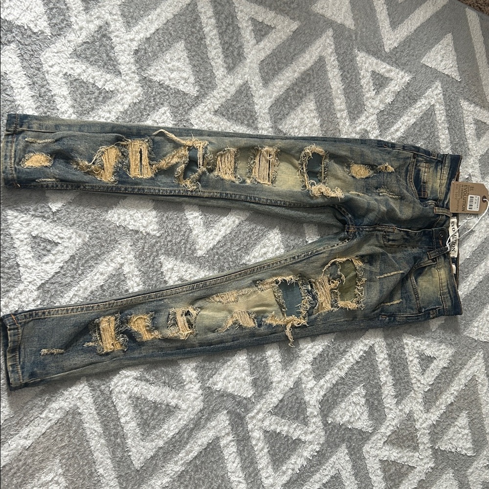 Stylish Distressed Kids Jeans